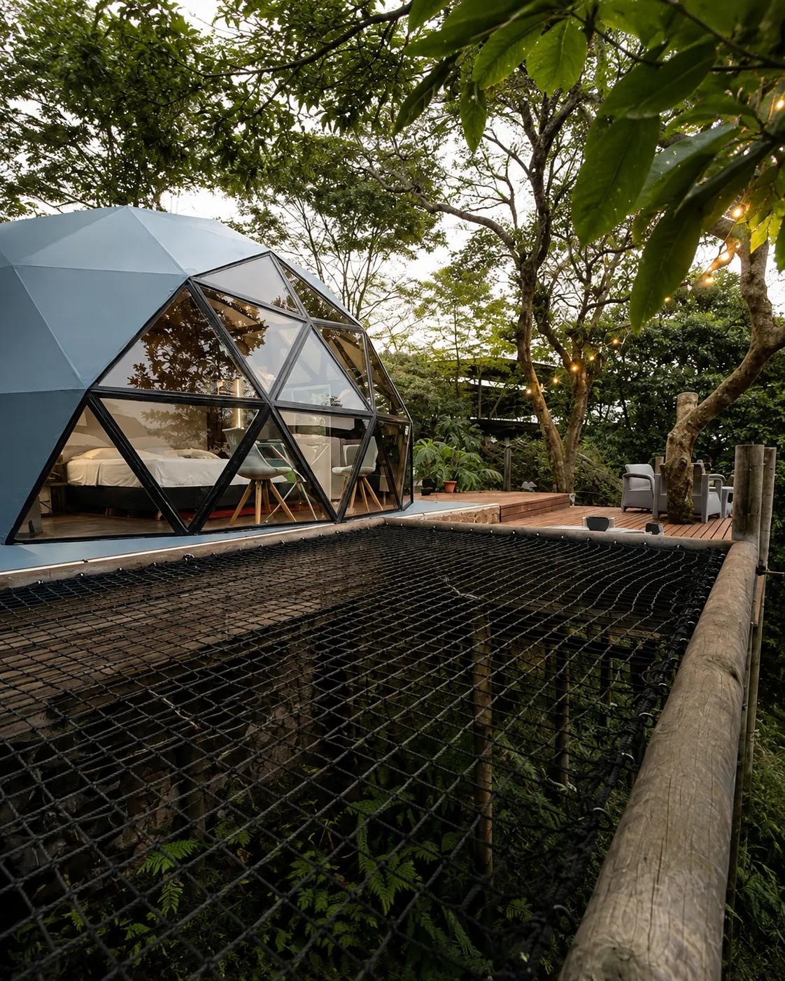Refugio y naturaleza privada en Los Angeles Glamping Buenavista